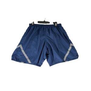 UNICOR US Coast Guard PTU Shorts Mens Large Blue Reflective Lined Running Gym